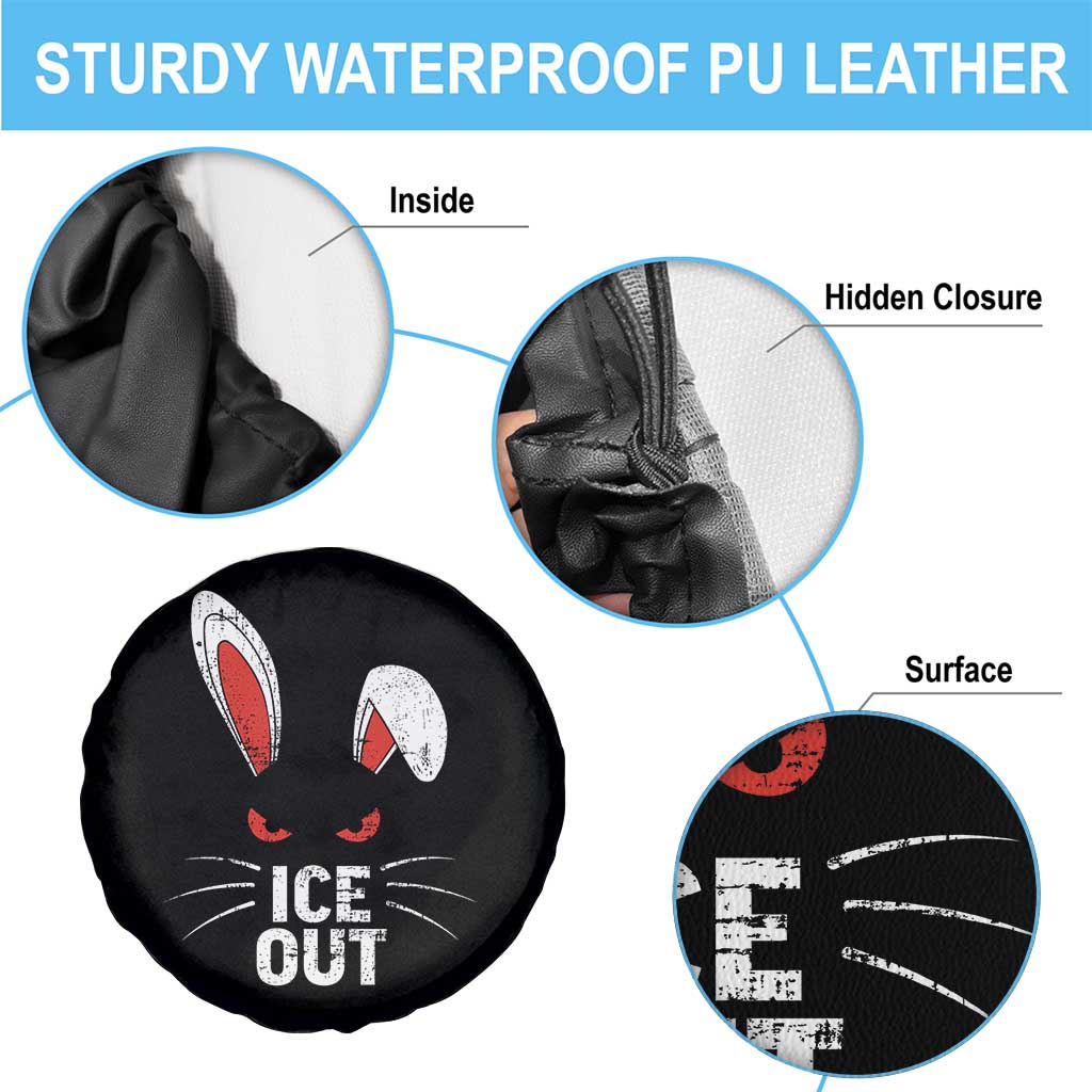 Bunny Ice Out Spare Tire Cover Resist FDT Anti Immigration Enforcement TS10 Print Your Wear