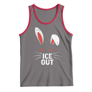 Bunny Ice Out Tank Top Resist FDT Anti Immigration Enforcement TS10 Deep Heather Red Print Your Wear