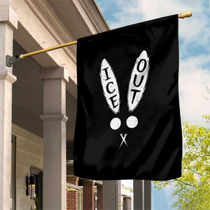 Bunny Bad Ice Out Garden Flag Rabbit FDT Anti Immigration Enforcement TS10 Print Your Wear