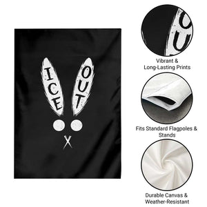 Bunny Bad Ice Out Garden Flag Rabbit FDT Anti Immigration Enforcement TS10 Print Your Wear
