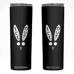 Bunny Bad Ice Out Skinny Tumbler Rabbit FDT Anti Immigration Enforcement TS10 Black Print Your Wear