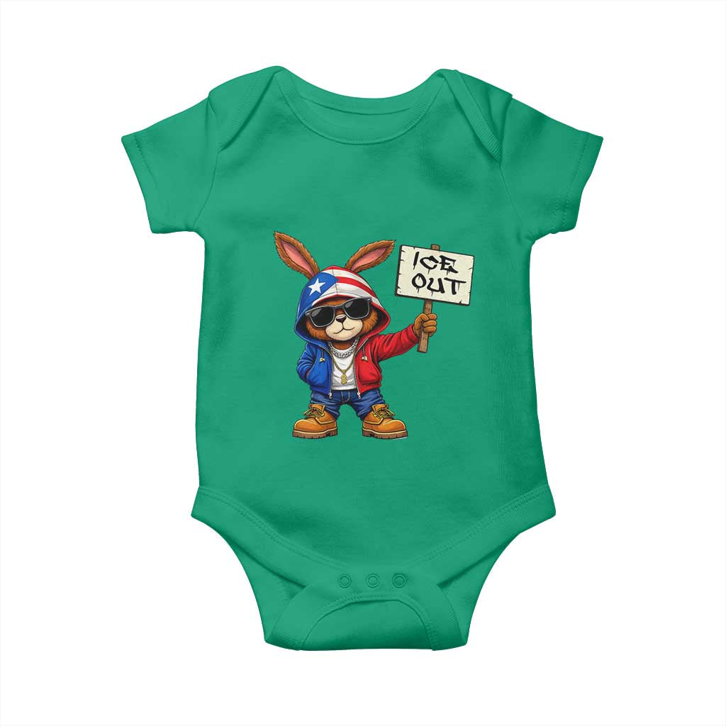 Bunny Ice Out Baby Onesie Protest Equality Puerto Rican Flag Hoodie TS10 Irish Green Print Your Wear