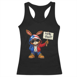 Bunny Ice Out Racerback Tank Top Protest Equality Puerto Rican Flag Hoodie TS10 Black Print Your Wear