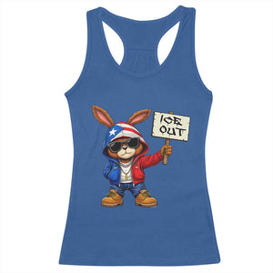 Bunny Ice Out Racerback Tank Top Protest Equality Puerto Rican Flag Hoodie TS10 Royal Blue Print Your Wear