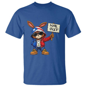 Bunny Ice Out T Shirt Protest Equality Puerto Rican Flag Hoodie TS10 Royal Blue Print Your Wear