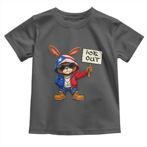 Bunny Ice Out Toddler T Shirt Protest Equality Puerto Rican Flag Hoodie TS10 Dark Heather Print Your Wear
