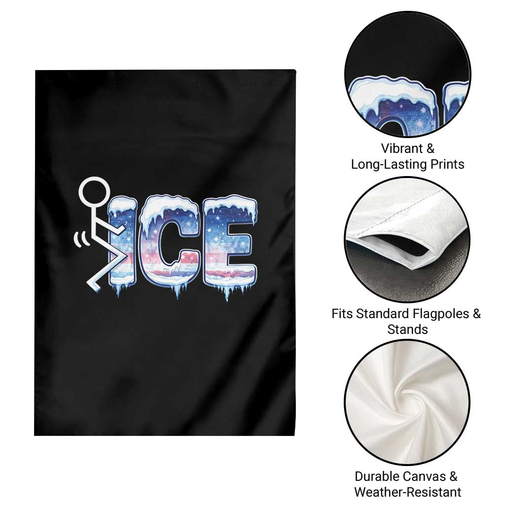Fck Ice Garden Flag Sarcastic Immigration Protest TS10 Print Your Wear
