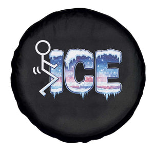 Fck Ice Spare Tire Cover Sarcastic Immigration Protest TS10 Print Your Wear