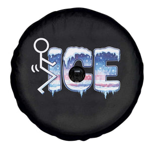 Fck Ice Spare Tire Cover Sarcastic Immigration Protest TS10 Print Your Wear