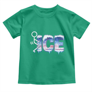 Fck Ice Toddler T Shirt Sarcastic Immigration Protest TS10 Irish Green Print Your Wear