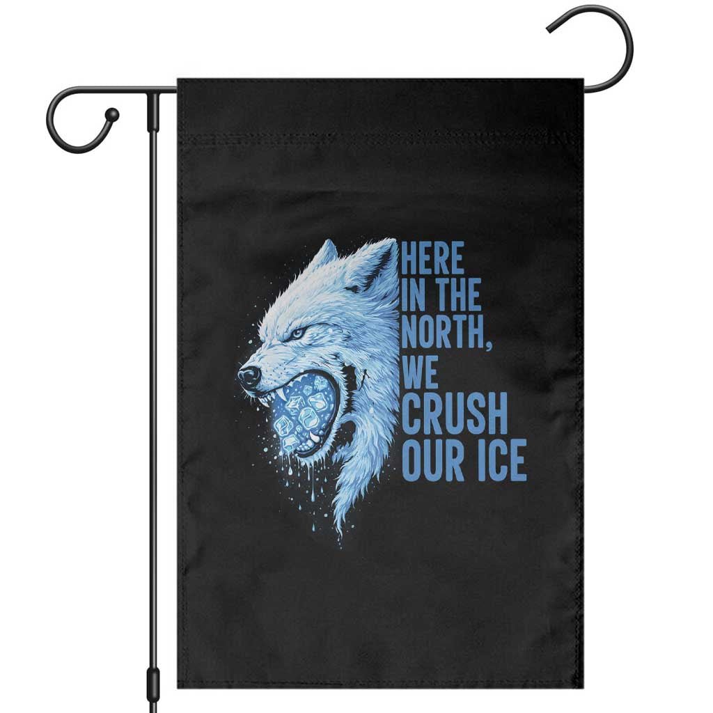 Crush Ice Garden Flag Wolf Human Rights Protest TS10 Black Print Your Wear