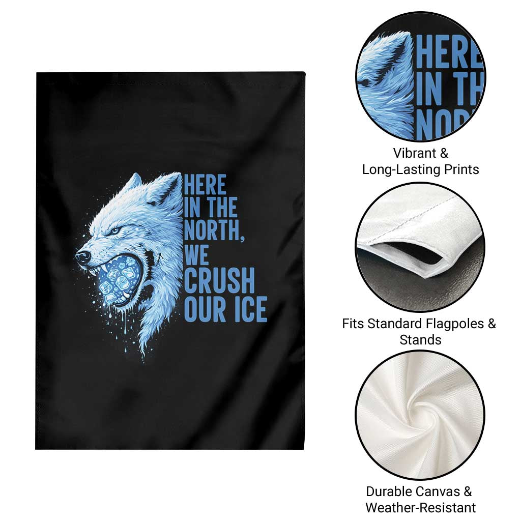 Crush Ice Garden Flag Wolf Human Rights Protest TS10 Print Your Wear