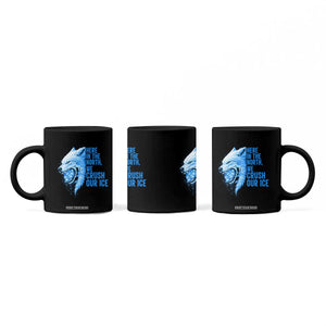 Crush Ice Coffee Mug Wolf Human Rights Protest TS10 Print Your Wear