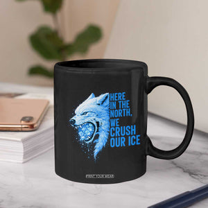 Crush Ice Coffee Mug Wolf Human Rights Protest TS10 Print Your Wear