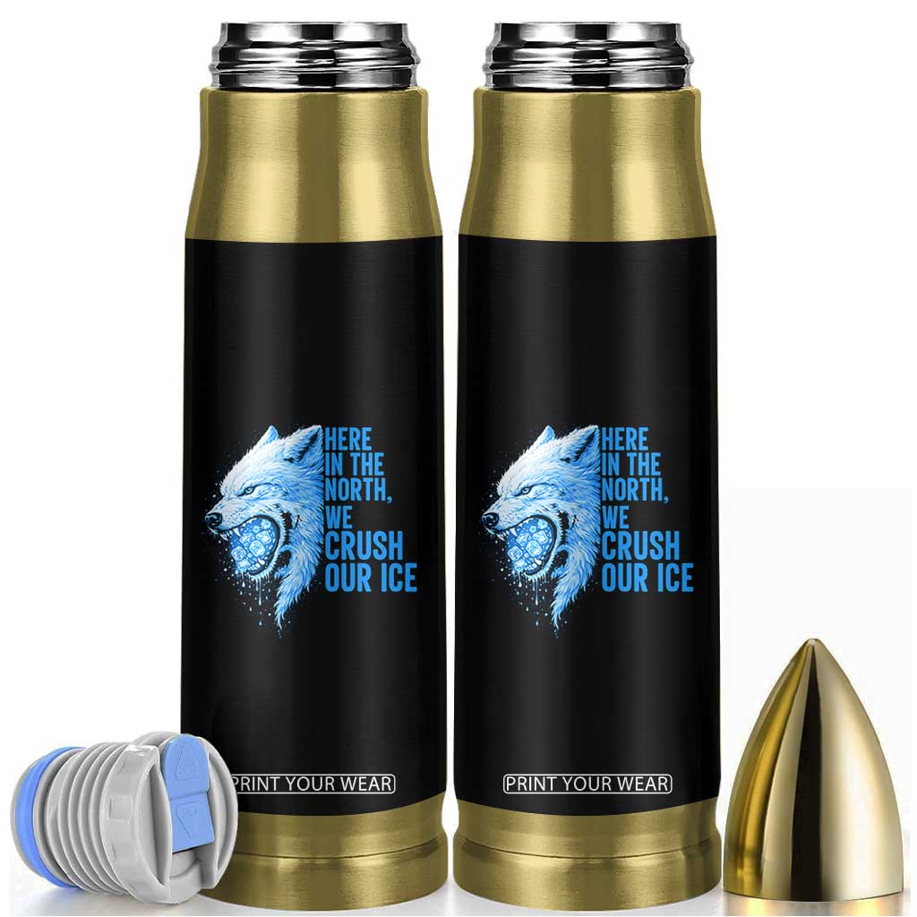Crush Ice Bullet Tumbler Wolf Human Rights Protest TS10 Black Print Your Wear