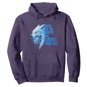 Crush Ice Hoodie Wolf Human Rights Protest TS10 Purple Print Your Wear