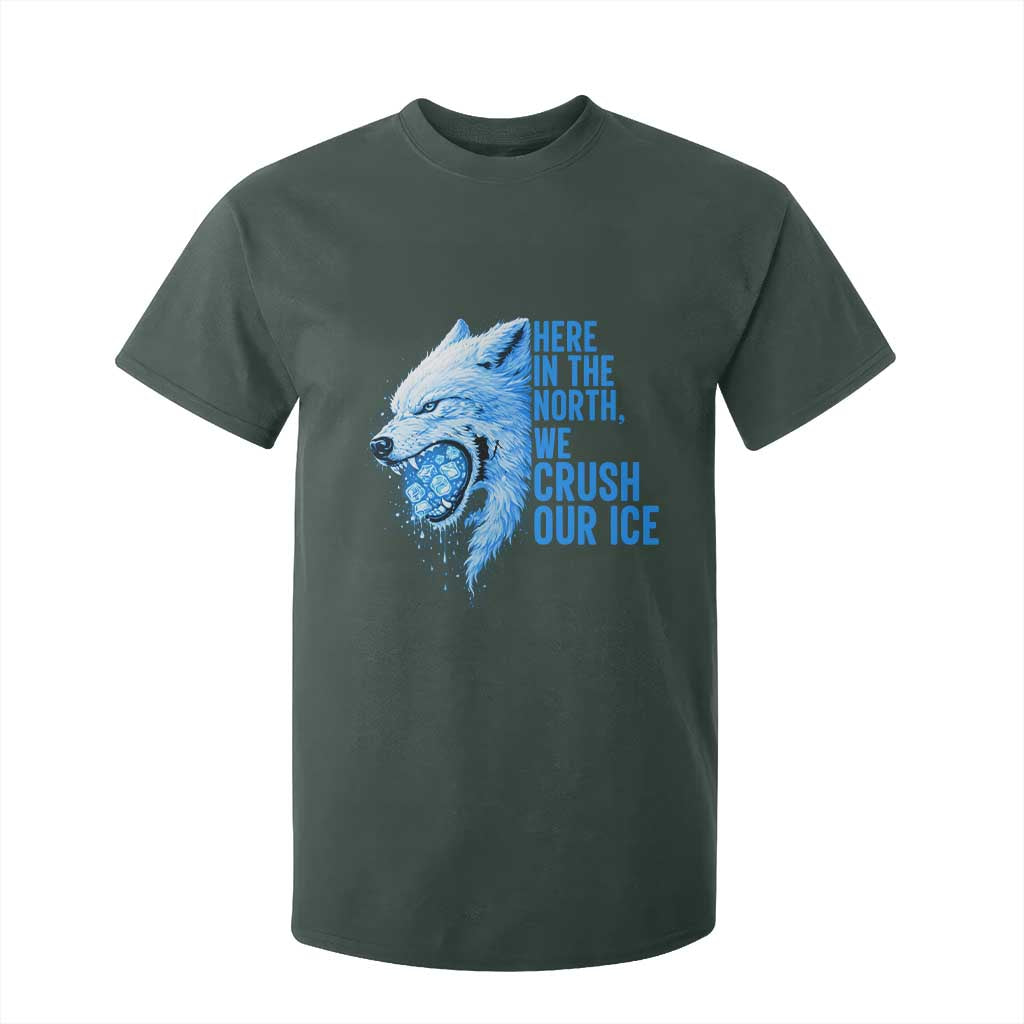 Crush Ice T Shirt For Kid Wolf Human Rights Protest TS10 Dark Forest Green Print Your Wear