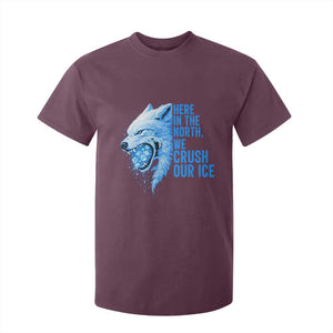 Crush Ice T Shirt For Kid Wolf Human Rights Protest TS10 Maroon Print Your Wear