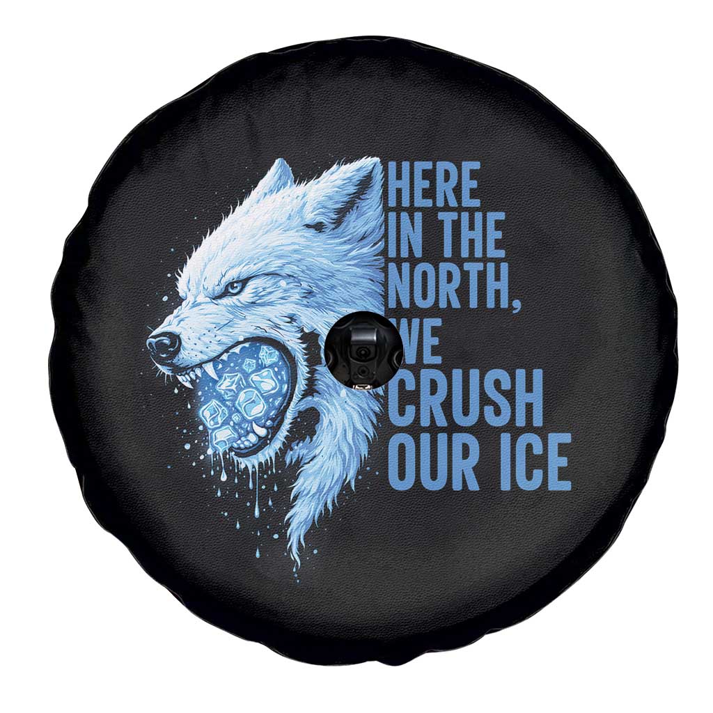 Crush Ice Spare Tire Cover Wolf Human Rights Protest TS10 Print Your Wear