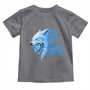 Crush Ice Toddler T Shirt Wolf Human Rights Protest TS10 Charcoal Print Your Wear