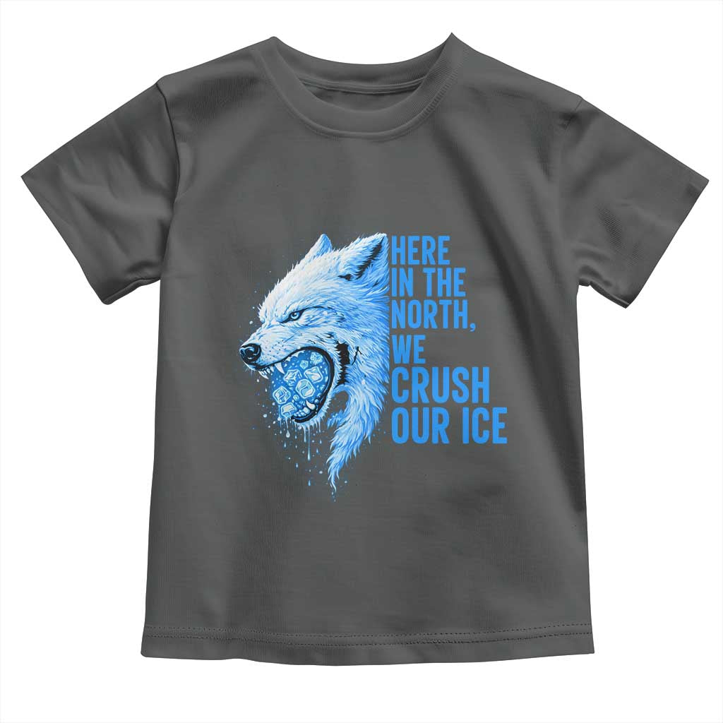 Crush Ice Toddler T Shirt Wolf Human Rights Protest TS10 Dark Heather Print Your Wear