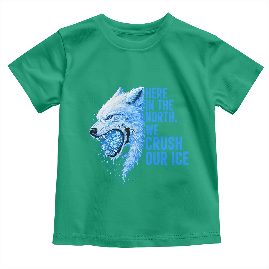 Crush Ice Toddler T Shirt Wolf Human Rights Protest TS10 Irish Green Print Your Wear