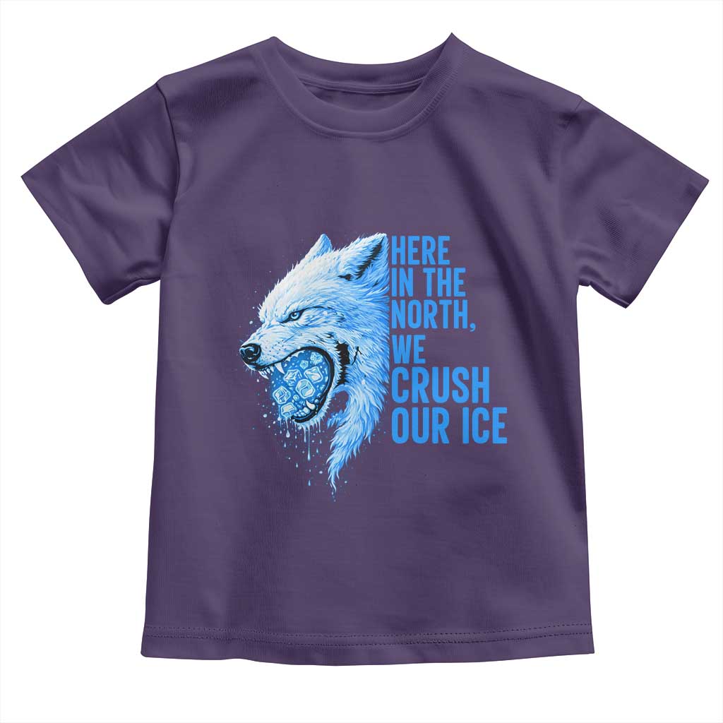 Crush Ice Toddler T Shirt Wolf Human Rights Protest TS10 Purple Print Your Wear