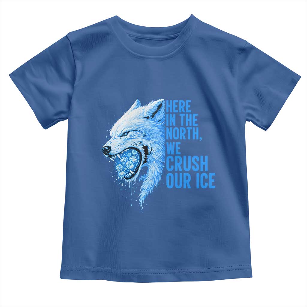 Crush Ice Toddler T Shirt Wolf Human Rights Protest TS10 Royal Blue Print Your Wear