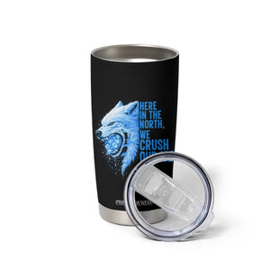 Crush Ice Tumbler Cup Wolf Human Rights Protest TS10 Print Your Wear