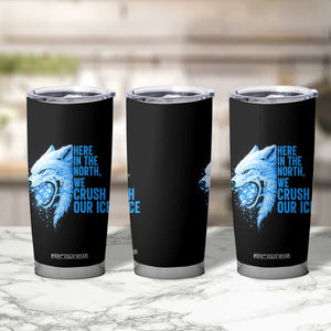 Crush Ice Tumbler Cup Wolf Human Rights Protest TS10 Print Your Wear
