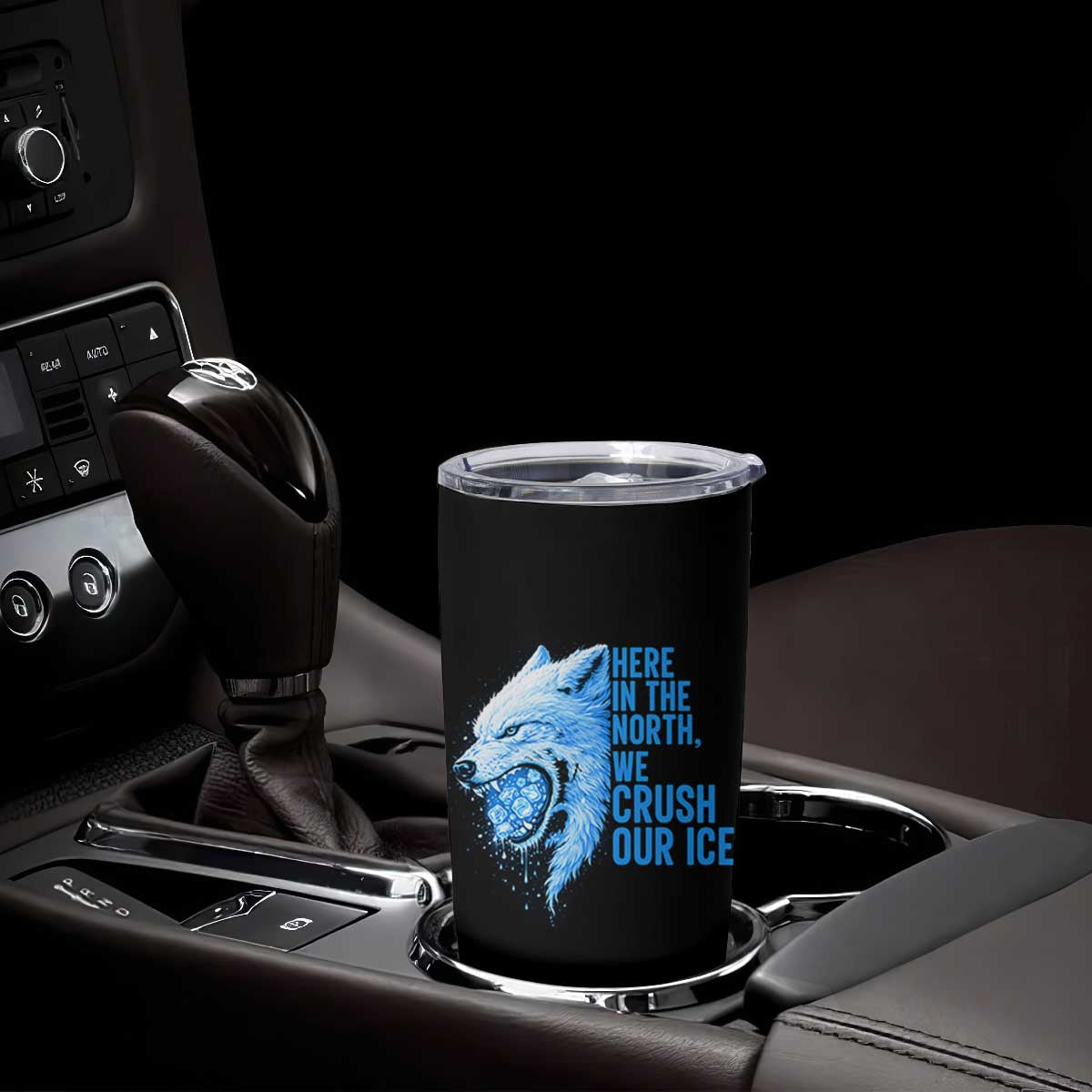 Crush Ice Tumbler Cup Wolf Human Rights Protest TS10 Print Your Wear