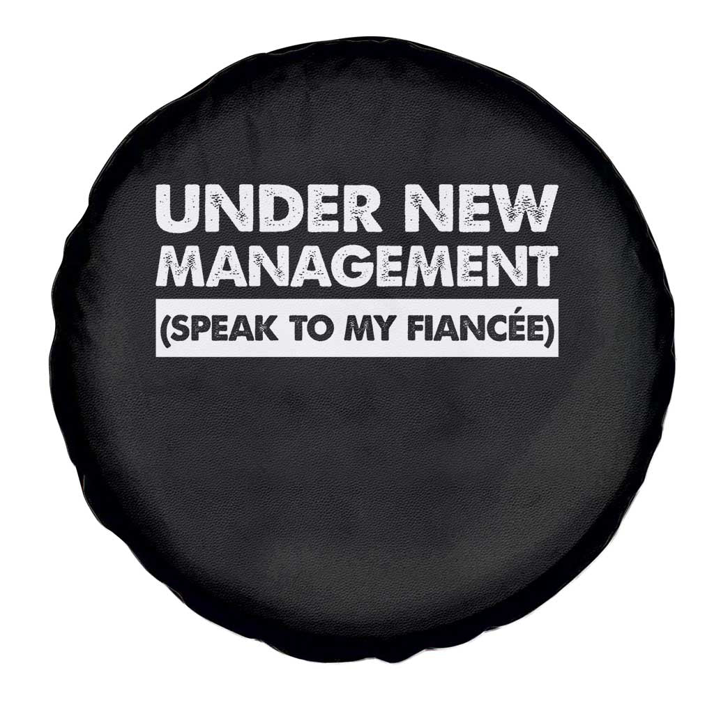 Funny Fiancé Spare Tire Cover Engagement Gift For Fiance Bachelor Party TS10 Print Your Wear