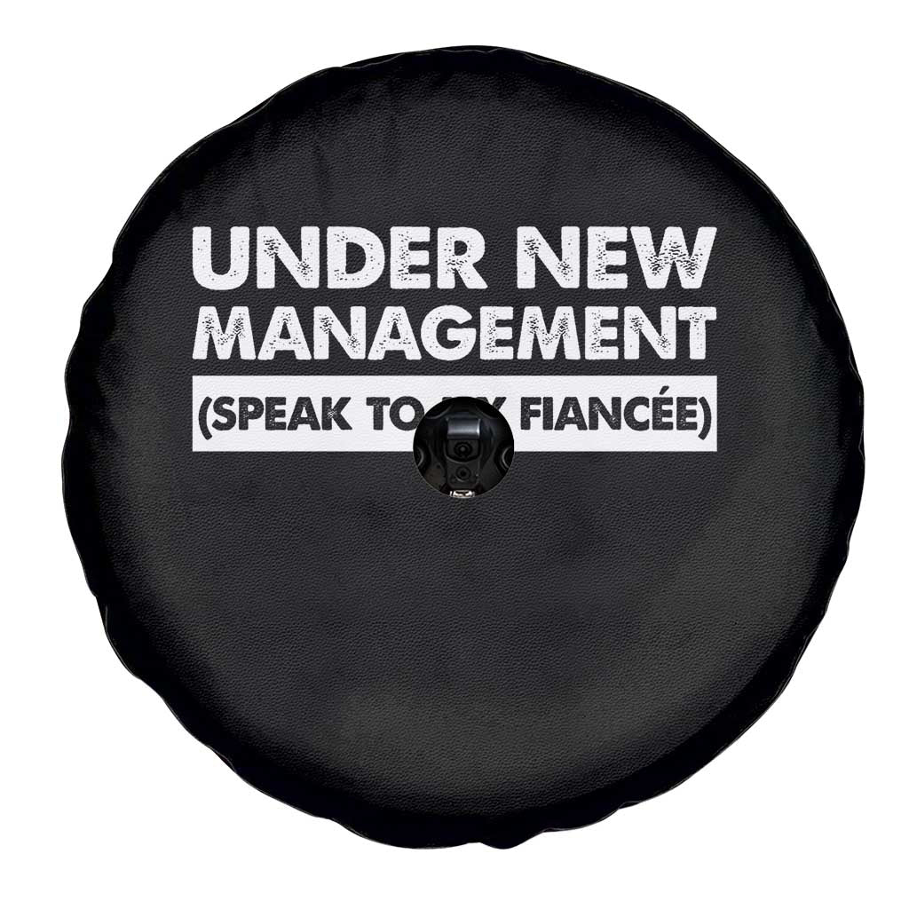 Funny Fiancé Spare Tire Cover Engagement Gift For Fiance Bachelor Party TS10 Print Your Wear