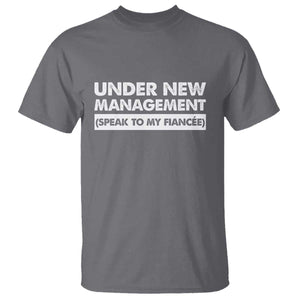 Funny Fiancé T Shirt Engagement Gift For Fiance Bachelor Party TS10 Charcoal Print Your Wear
