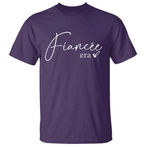 Fiancee Era T Shirt Engaged Bride Bachelorette Outfits TS10 Purple Print Your Wear