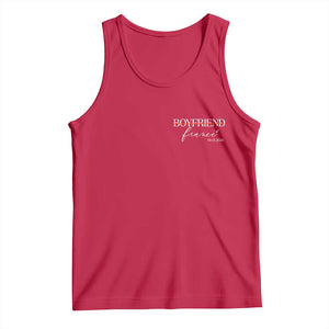Personalized Fiance Tank Top Custom Date Boyfriend Engagement Gifts Future Mr and Mrs TS10 Red Print Your Wear