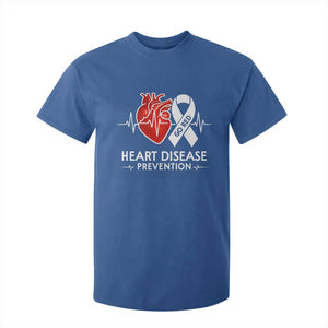 Go Red Heart Disease Prevention T Shirt For Kid Heartbeat CHD Wear Red February Month TS10 Royal Blue Print Your Wear