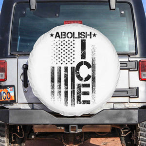 Abolish ICE Spare Tire Cover Vintage American Flag TS10 No hole White Print Your Wear