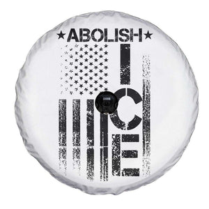 Abolish ICE Spare Tire Cover Vintage American Flag TS10 Print Your Wear
