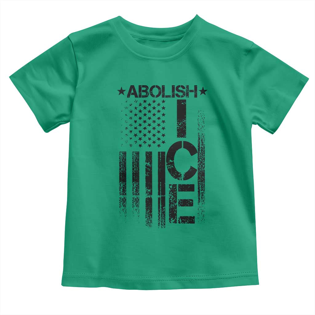 Abolish ICE Toddler T Shirt Vintage American Flag TS10 Irish Green Print Your Wear