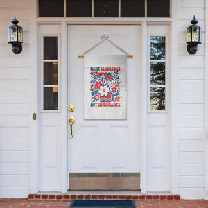 Protest Immigrant Garden Flag Fight Ignorance Not Immigrants TS10 Print Your Wear