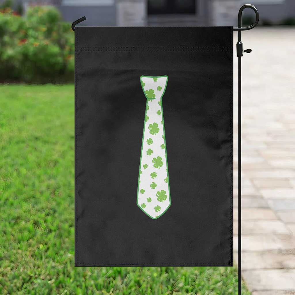 Shamrocks Tie Garden Flag Kids St Patricks Day Costume Party Humor TS10 Print Your Wear