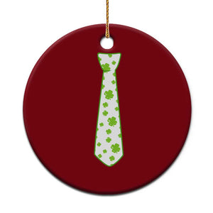 Shamrocks Tie Ceramic Ornament Kids St Patricks Day Costume Party Humor TS10 1pc Red Print Your Wear