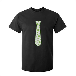 Shamrocks Tie T Shirt For Kid Kids St Patricks Day Costume Party Humor TS10 Black Print Your Wear
