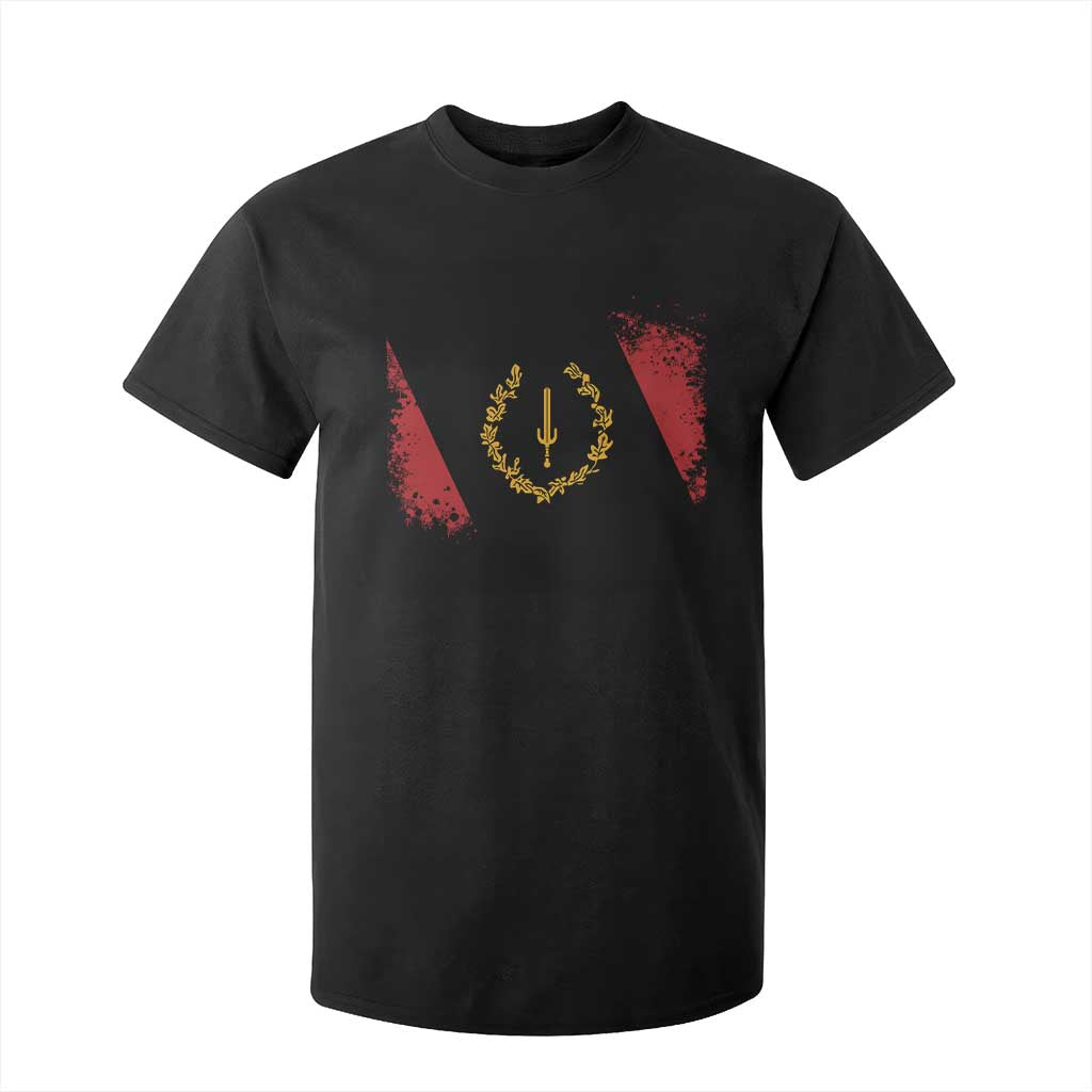 Black American Heritage Flag T Shirt For Kid Vintage Watercolor Afro African Black History Month TS10 Black Print Your Wear