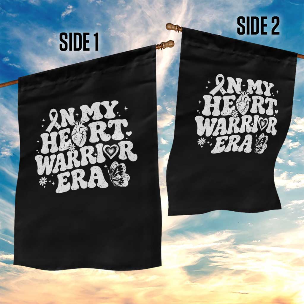 CHD Heart Disease Awareness Garden Flag In My Heart Warrior Era TS10 Print Your Wear