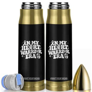 CHD Heart Disease Awareness Bullet Tumbler In My Heart Warrior Era TS10 Black Print Your Wear