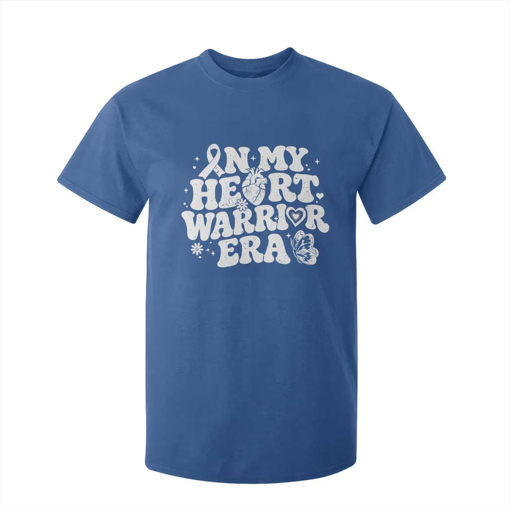 CHD Heart Disease Awareness T Shirt For Kid In My Heart Warrior Era TS10 Royal Blue Print Your Wear