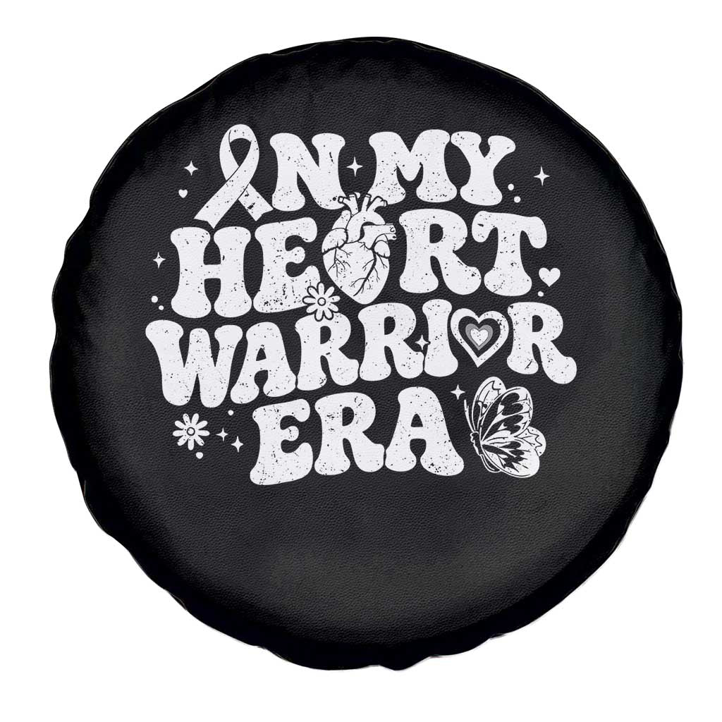 CHD Heart Disease Awareness Spare Tire Cover In My Heart Warrior Era TS10 Print Your Wear