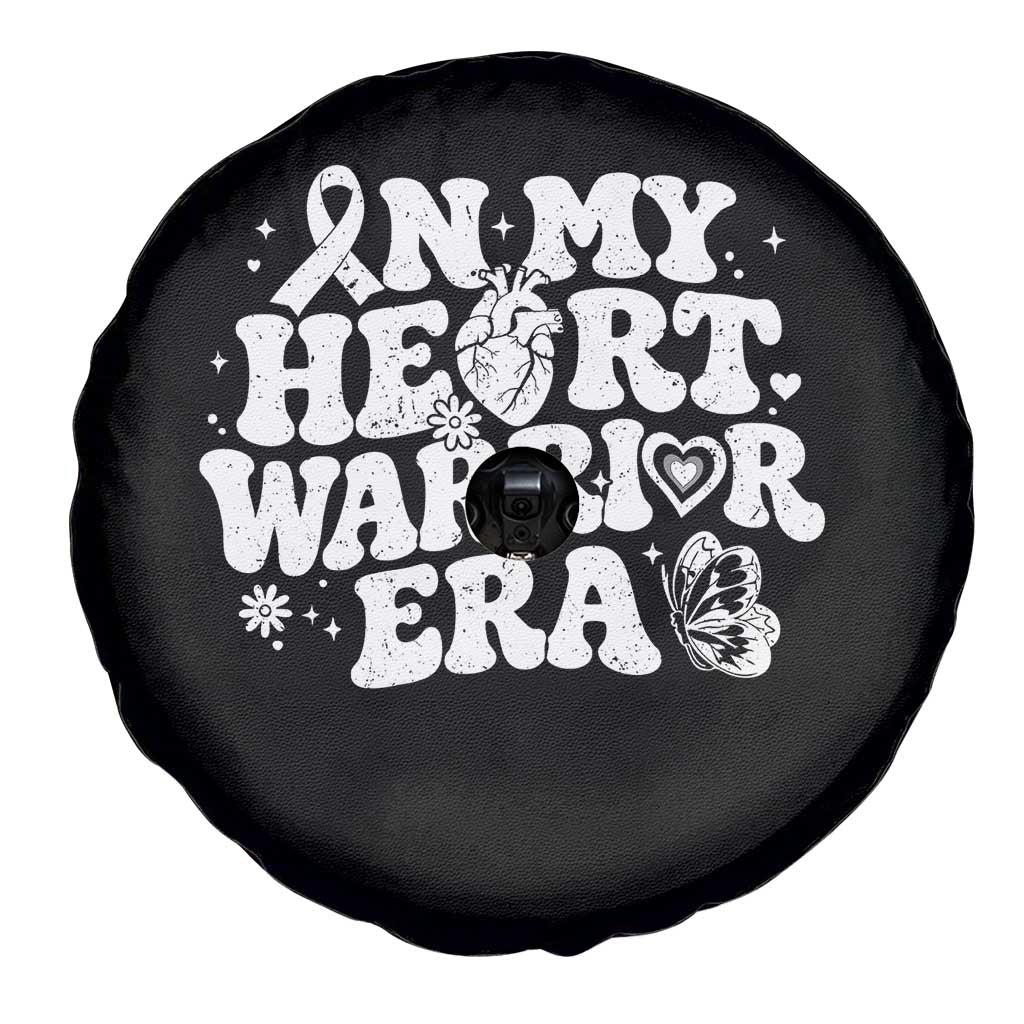 CHD Heart Disease Awareness Spare Tire Cover In My Heart Warrior Era TS10 Print Your Wear